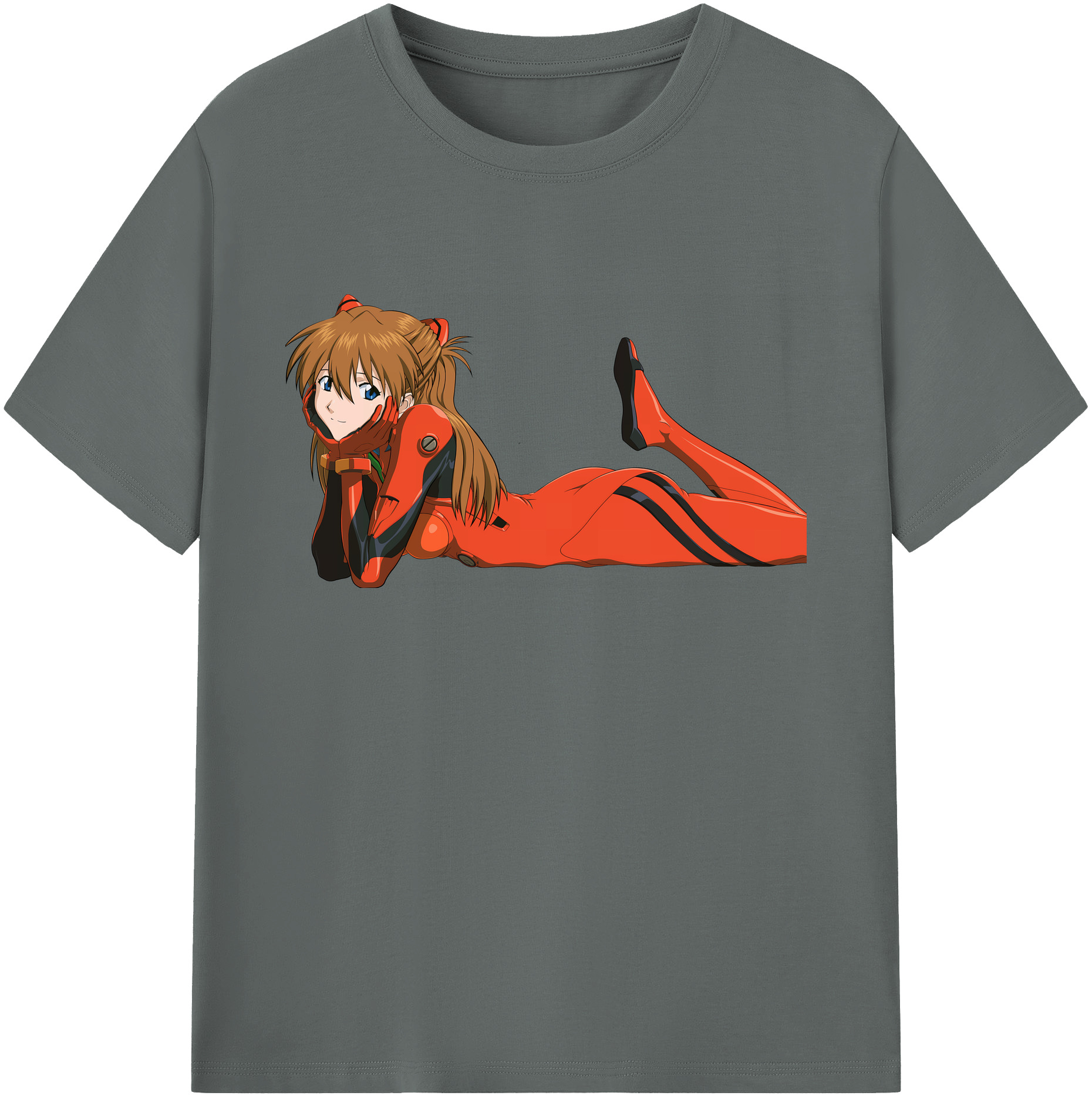 （画像用） EVA 新世紀エヴァンゲリオン 綿100％ メンズ半袖Tシャツ｜肌触りやわらか＆通気性